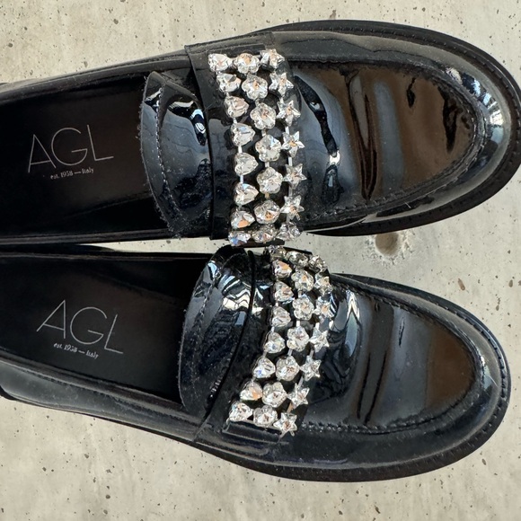 AGL Lola Strass Mixed Crystal Loafer - Picture 4 of 5